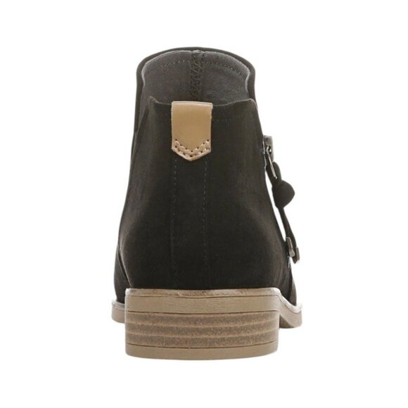 Dr. Scholl's Ladies 10 M Black Ankle Booties Faux Suede Astir Boot - Picture 4 of 7